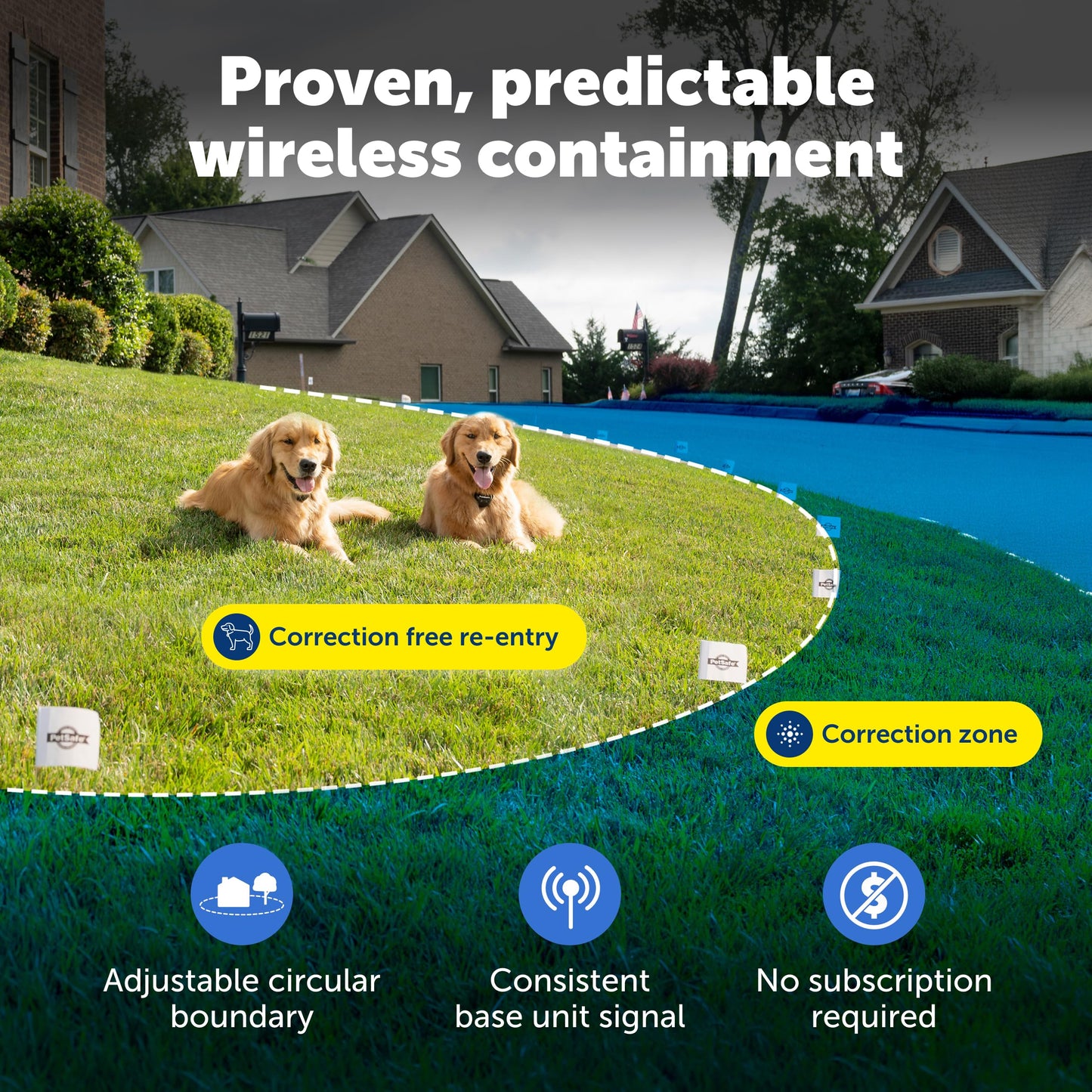 PetSafe Stay & Play Compact Wireless Dog Fence. Chosen for real quality, fits naturally into modern