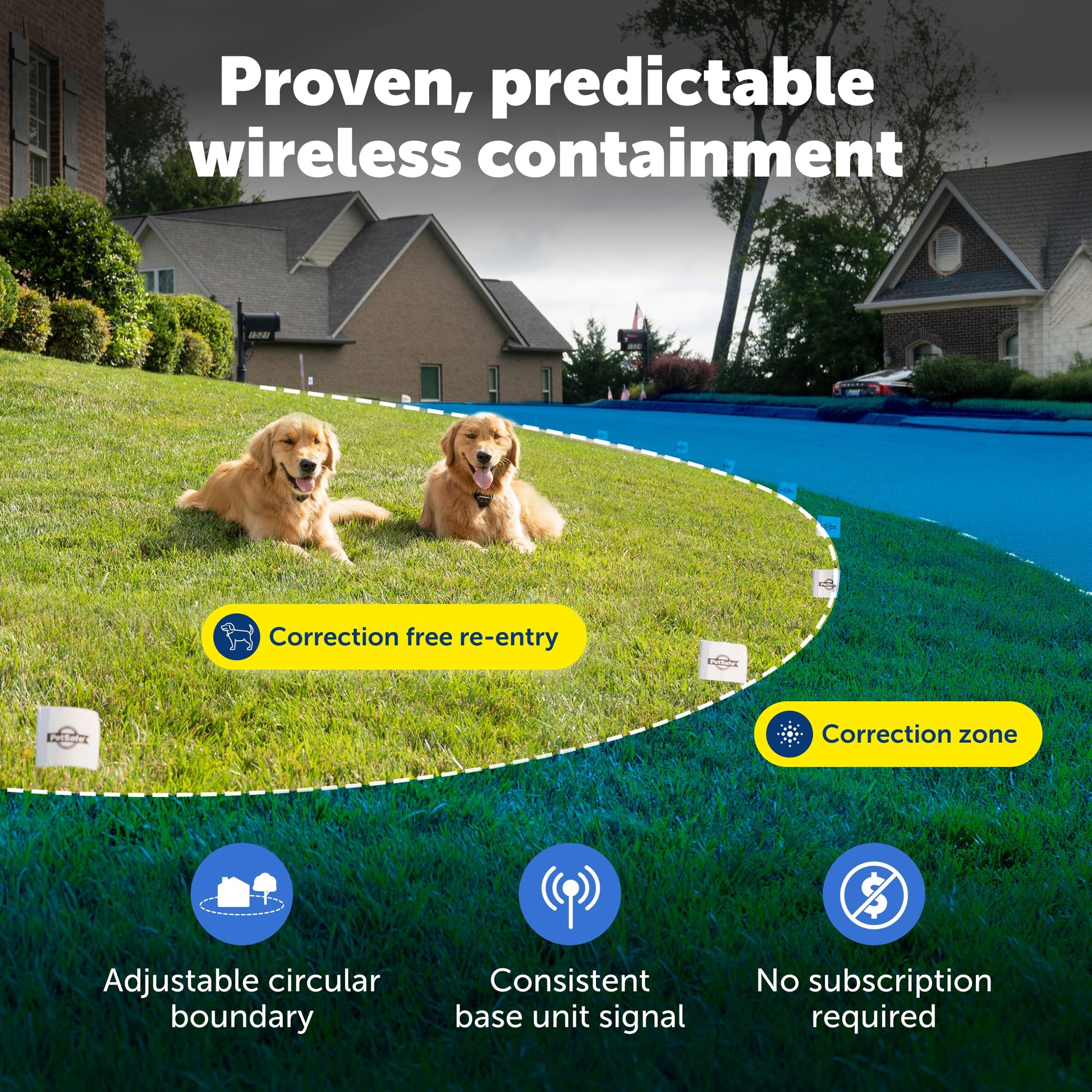 PetSafe Stay & Play Compact Wireless Dog Fence. Chosen for real quality, fits naturally into modern