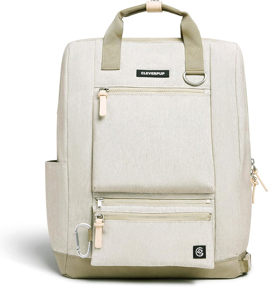 Porter 2-in-1 Dog Gear Backpack – Premium Dog Travel Bag with 10 Pockets, Zip-Off Treat Pouch