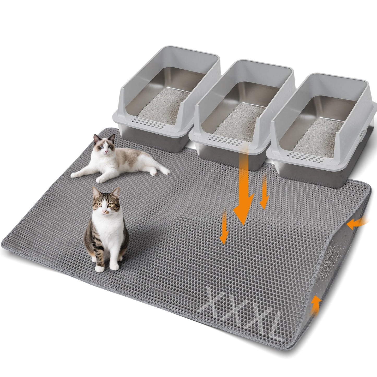 Anywish Cat Litter Mat 47"x33" Urine. Chosen for real quality, fits naturally into modern pet homes.