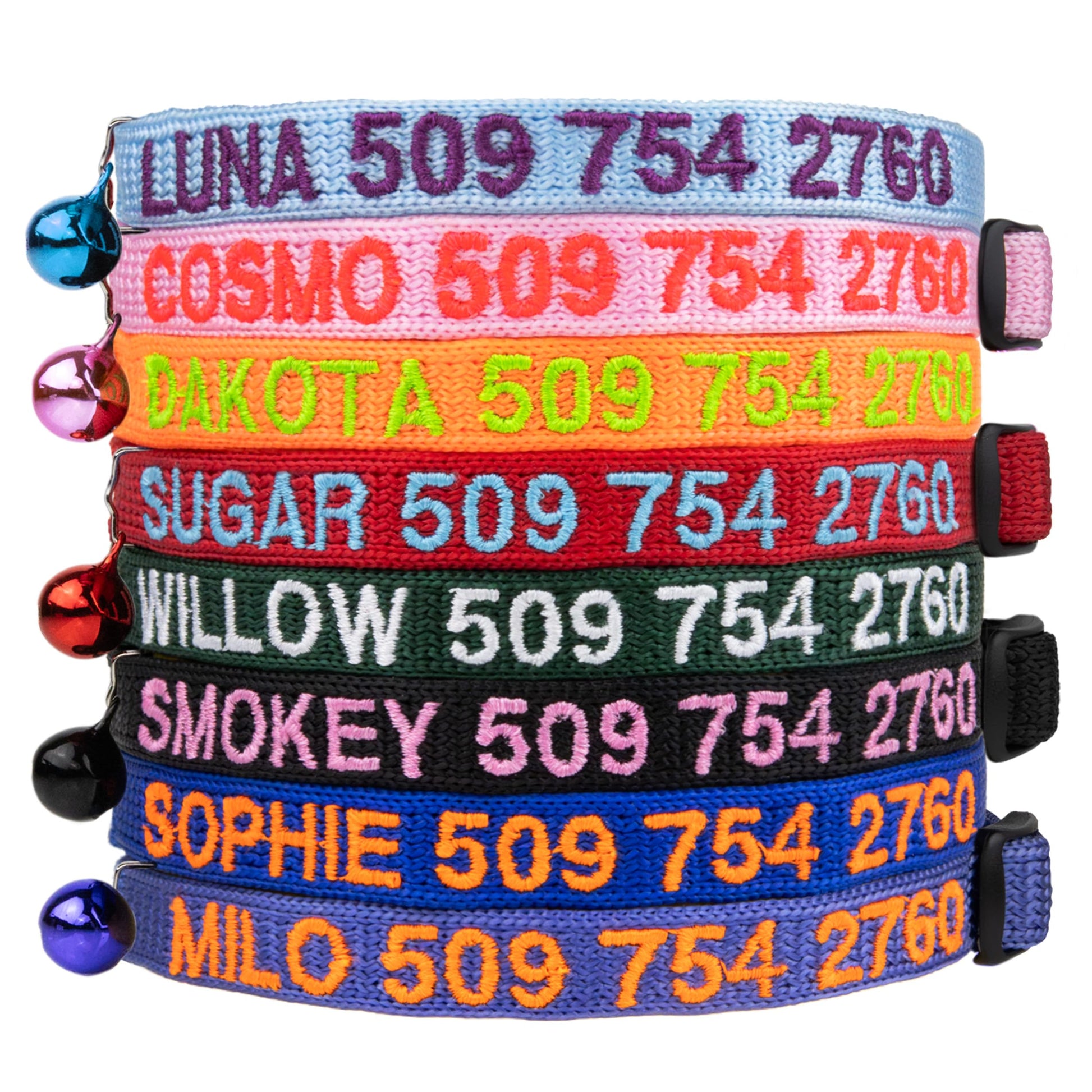 GoTags Personalized Cat Collars with Breakaway Safety. Chosen for real quality, fits naturally into