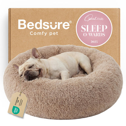 Bedsure Calming Dog Bed Medium Size Dog Donut Washable. Chosen for real quality, fits naturally