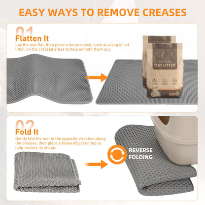 Anywish Cat Litter Mat 47"x33" Urine. Chosen for real quality, fits naturally into modern pet homes.