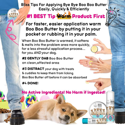 The Blissful Dog .50 oz Tube Shiba Inu Booboo Butter