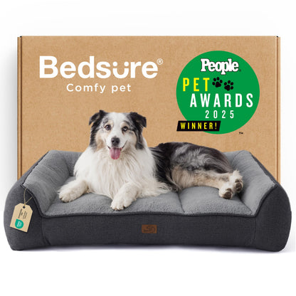 Bedsure SupportMax™ Extra Thick Orthopedic XL Dog Beds. Chosen for real quality, fits naturally