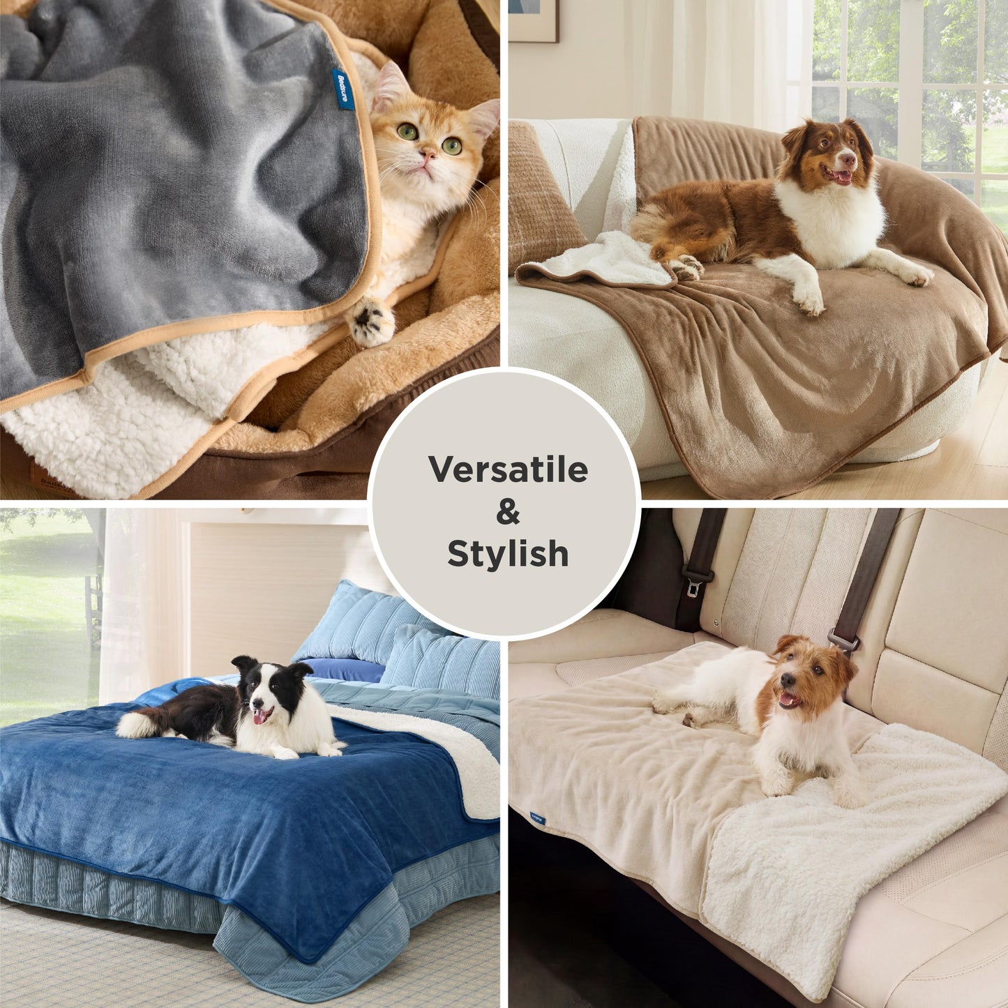 Bedsure Waterproof Dog Blankets for Small Dogs Soft. Chosen for real quality, fits naturally into