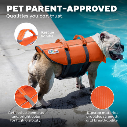 Outward Hound Granby Splash Dog Life Jacket. Chosen for real quality, fits naturally into modern