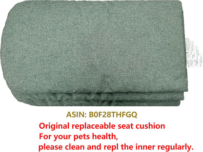 ROODO Pet Stroller Inner Pad for Exclusive Use,Original,Replaceable,Easy to Clean,Set of 3 pc(Cationic ash)