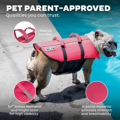 Outward Hound Granby Splash Dog Life Jacket. Chosen for real quality, fits naturally into modern