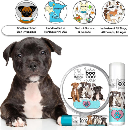 The Blissful Dog Staffordshire Pitbull Terrier Boo Boo Butter, 4-Ounce