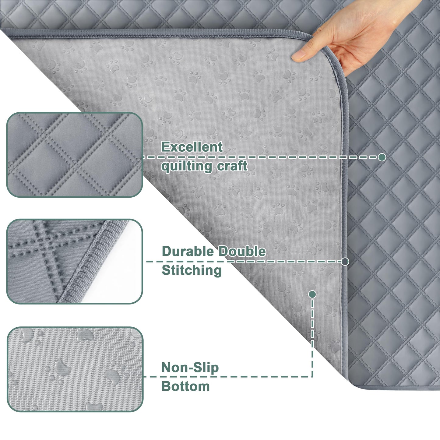Eterish Reusable Washable Pee Pads for Dogs. Chosen for real quality, fits naturally into modern