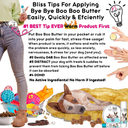 The Blissful Dog Blue Heeler Boo Butter, 0.50 oz