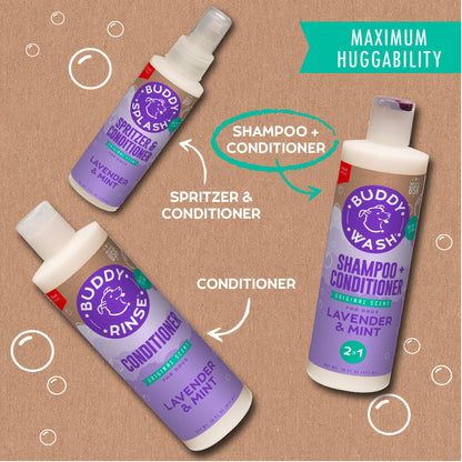 Buddy Grooming Wash 2 in 1 Dog Shampoo. Chosen for real quality, fits naturally into modern pet