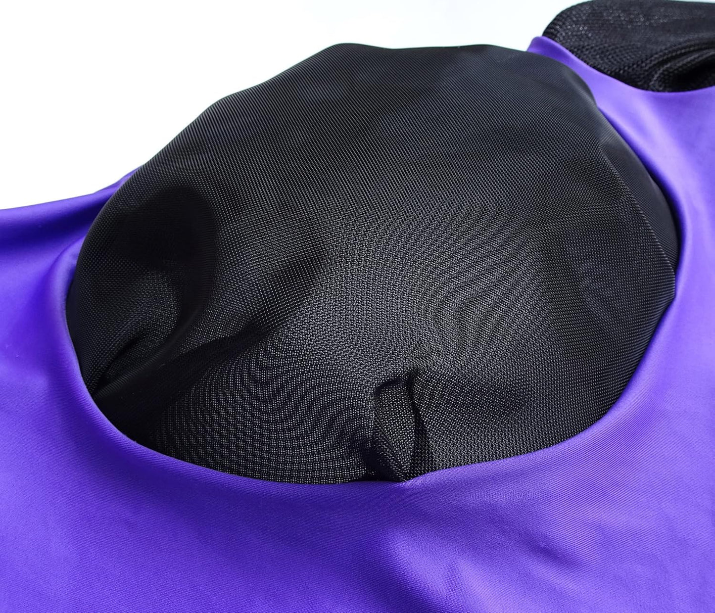 Horse Mesh Fly Mask with Ears, Soft Lycra Mesh Mask Anti-UV with Ears Violet, Cob