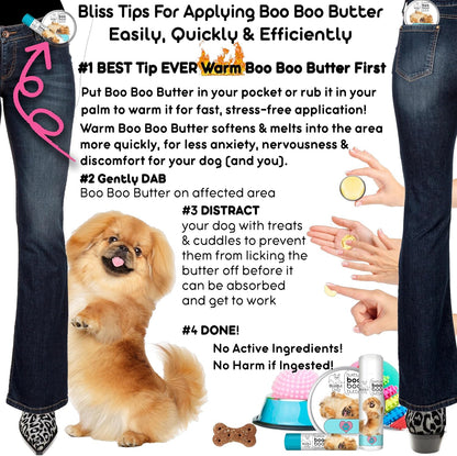 The Blissful Dog Pekingese Boo Boo Butter, 16 oz.
