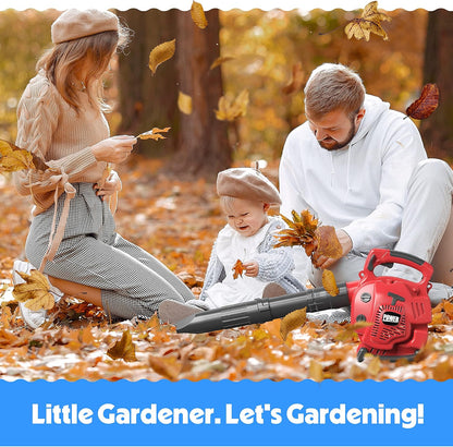Toy Choi's Kids Leaf Blower - Toy Leaf Blower That Really Works with Tool Set, Pretend Play Series Construction Outdoor Preschool Gardening Kit for Boys & Girls Age 3-5 4-7