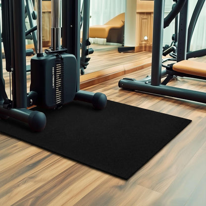 Mohawk Home Heavy Duty Rubber Stall Mat - Gym Floor- Under Dog Crate - All Purpose Utility 3' x 4' - 1/2" Thick (Pack of 10)