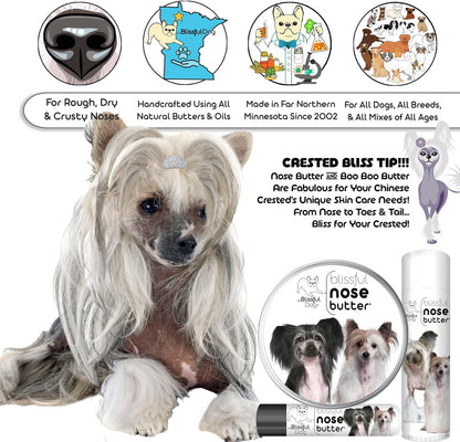 The Blissful Dog Chinese Crested Unscented Nose Butter, 0.15-Ounce