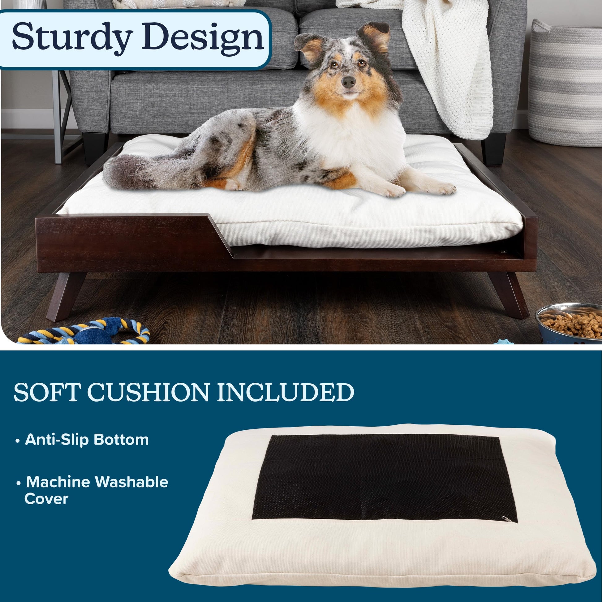 PETMAKER Indoor Elevated Dog Bed. Chosen for real quality, fits naturally into modern pet homes.