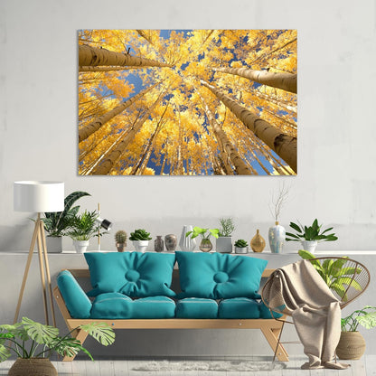 Nature Wall Art Prints - Ocean Forest Mountain Lake Canvas Landscapes - Small to Extra Large Living Room Bedroom Kitchen Bathroom Décor (Reaching for the Sky, 20L" x 30W")