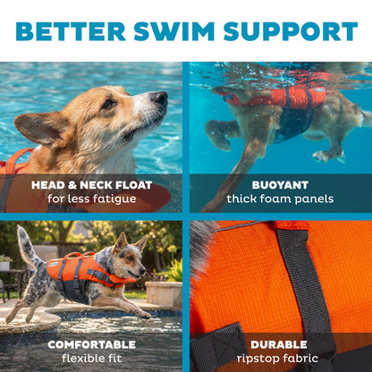 Outward Hound Granby Splash Dog Life Jacket. Chosen for real quality, fits naturally into modern