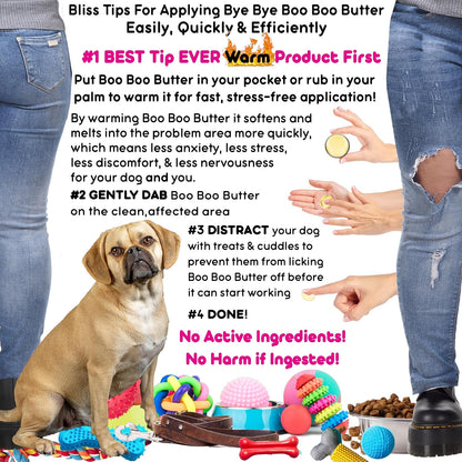 The Blissful Dog Puggle Boo Boo Butter, 0.15-Ounce