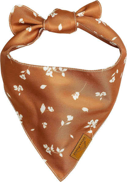 Remy+Roo Small Spring Dog Bandanas - 4 Pack Emily Set | Premium Durable Adjustable Polyester Fabric Dog Scarfs | Patented Shape Girl Dog Bandana, Trendy Patterns, Floral Dog Bandana