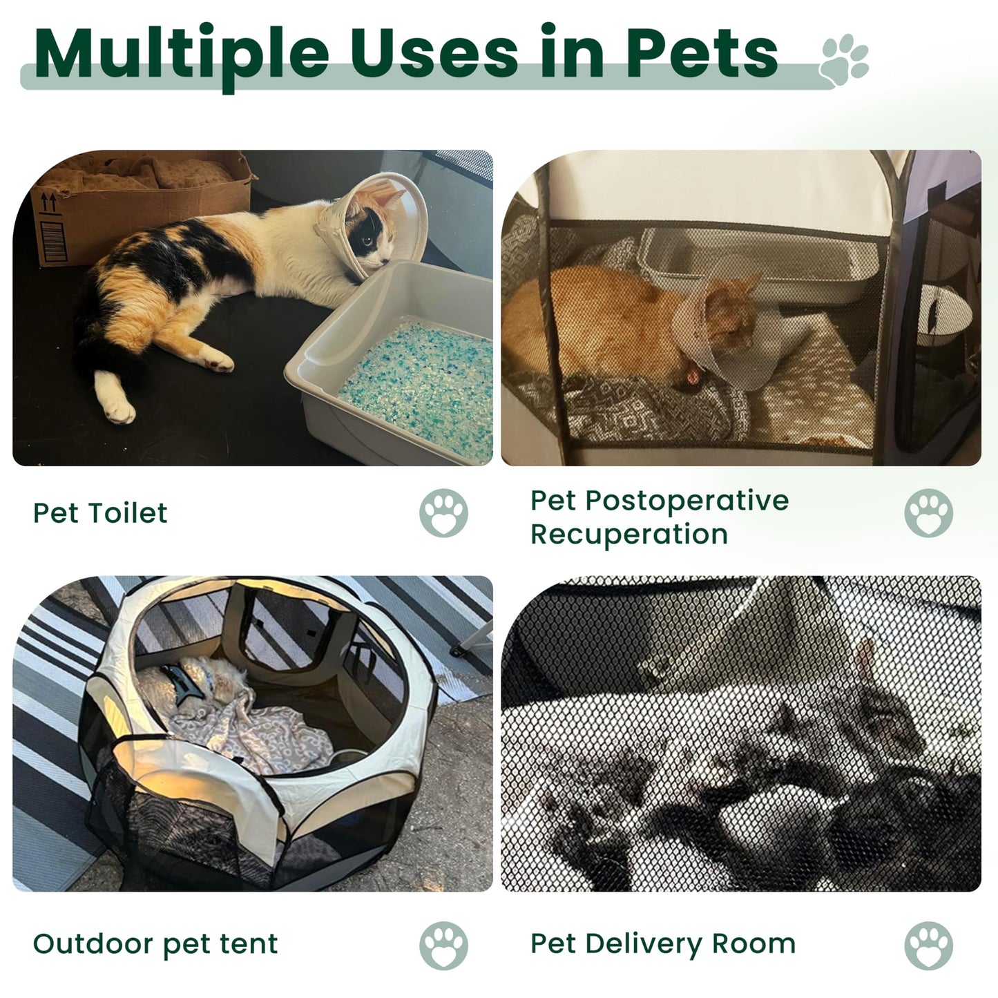 Love's cabin Pet Puppy Dog Playpen. Chosen for real quality, fits naturally into modern pet homes.