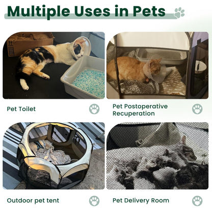 Love's cabin Pet Puppy Dog Playpen. Chosen for real quality, fits naturally into modern pet homes.