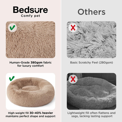 Bedsure Calming Dog Bed Medium Size Dog Donut Washable. Chosen for real quality, fits naturally