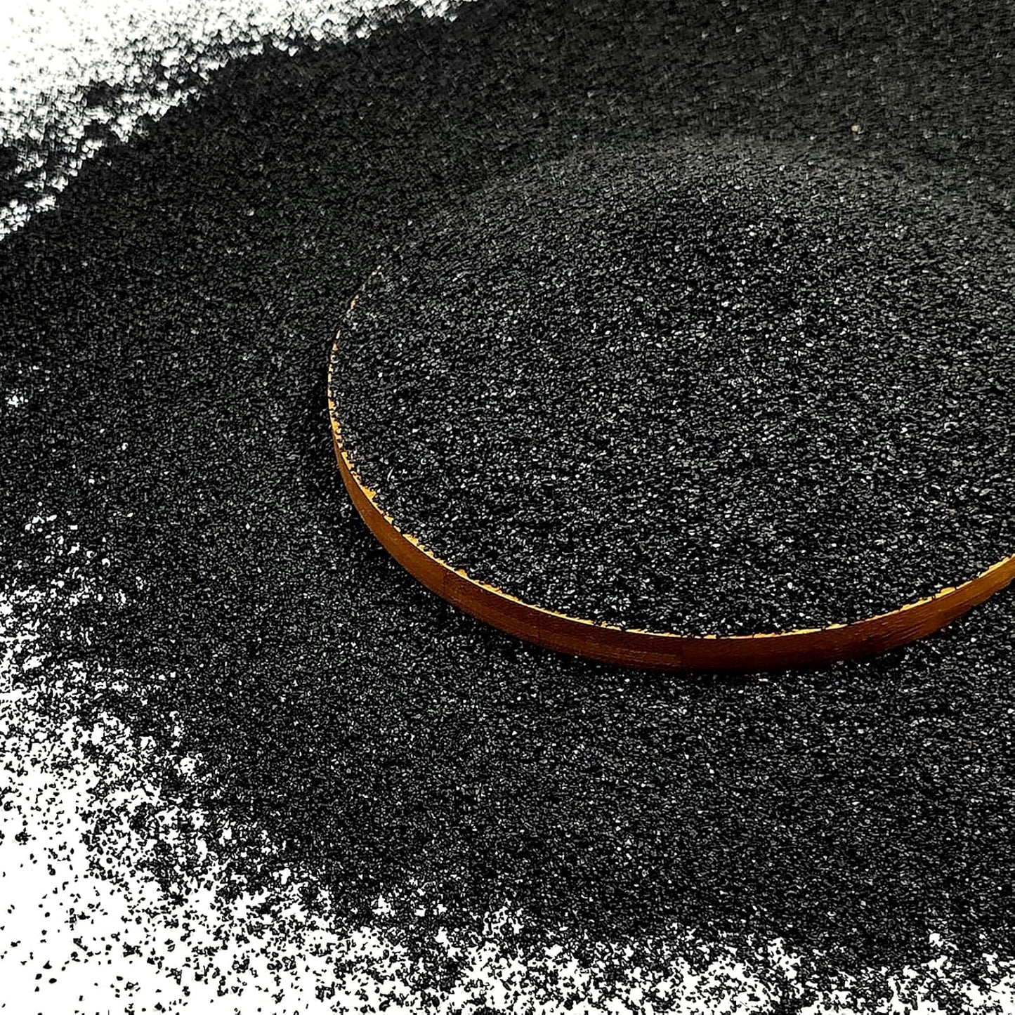 5 lbs Black AquariumSilica Sand. Decorative Aquarium Gravel Substrate for Fish Tank, Plants Potted, Fire Pits, Candle, Vase Filler and Crafts