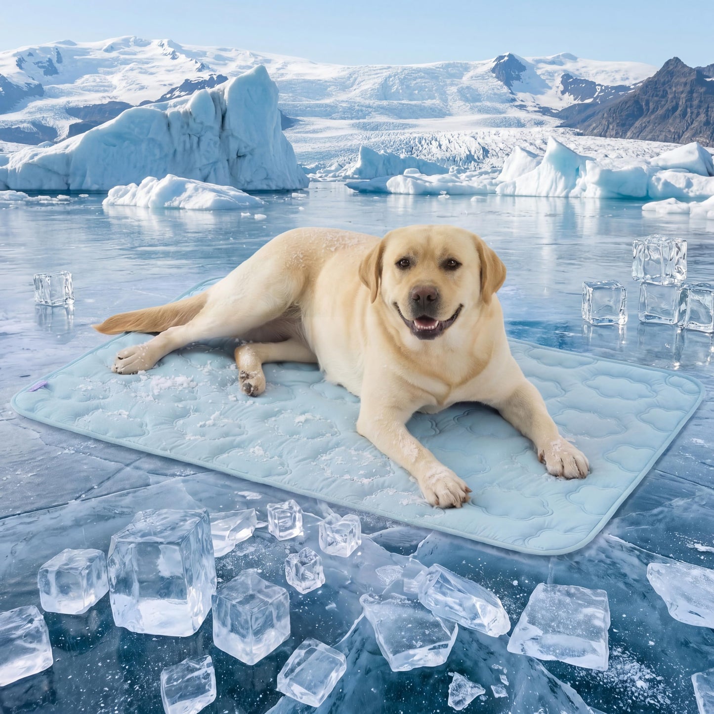 LE SURE ApexCloud™ QMAX>0.5 Breathable XL Dog Cooling. Chosen for real quality, fits naturally into