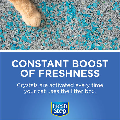 Fresh Step Cat Litter Crystals Deodorizer. Chosen for real quality, fits naturally into modern pet