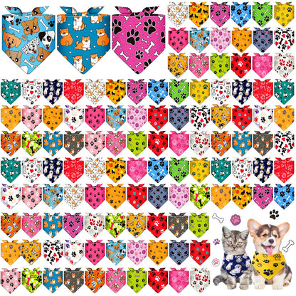 Sanwuta 120 Pcs Bandanas for Dogs Bulk Dog Bone and. Chosen for real quality, fits naturally into