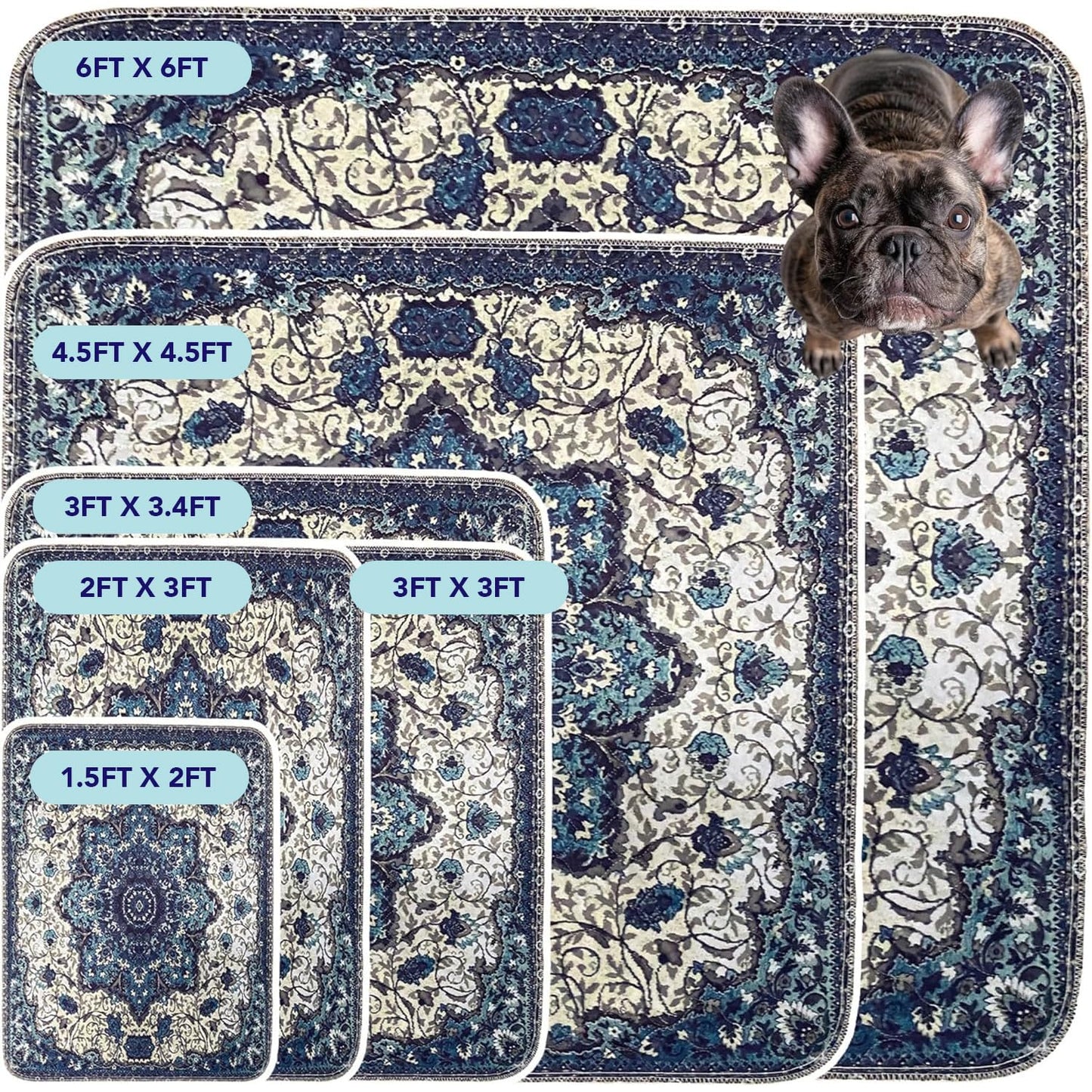 PUPIBOO Washable Pee Pads for Dogs and Cats. Chosen for real quality, fits naturally into modern