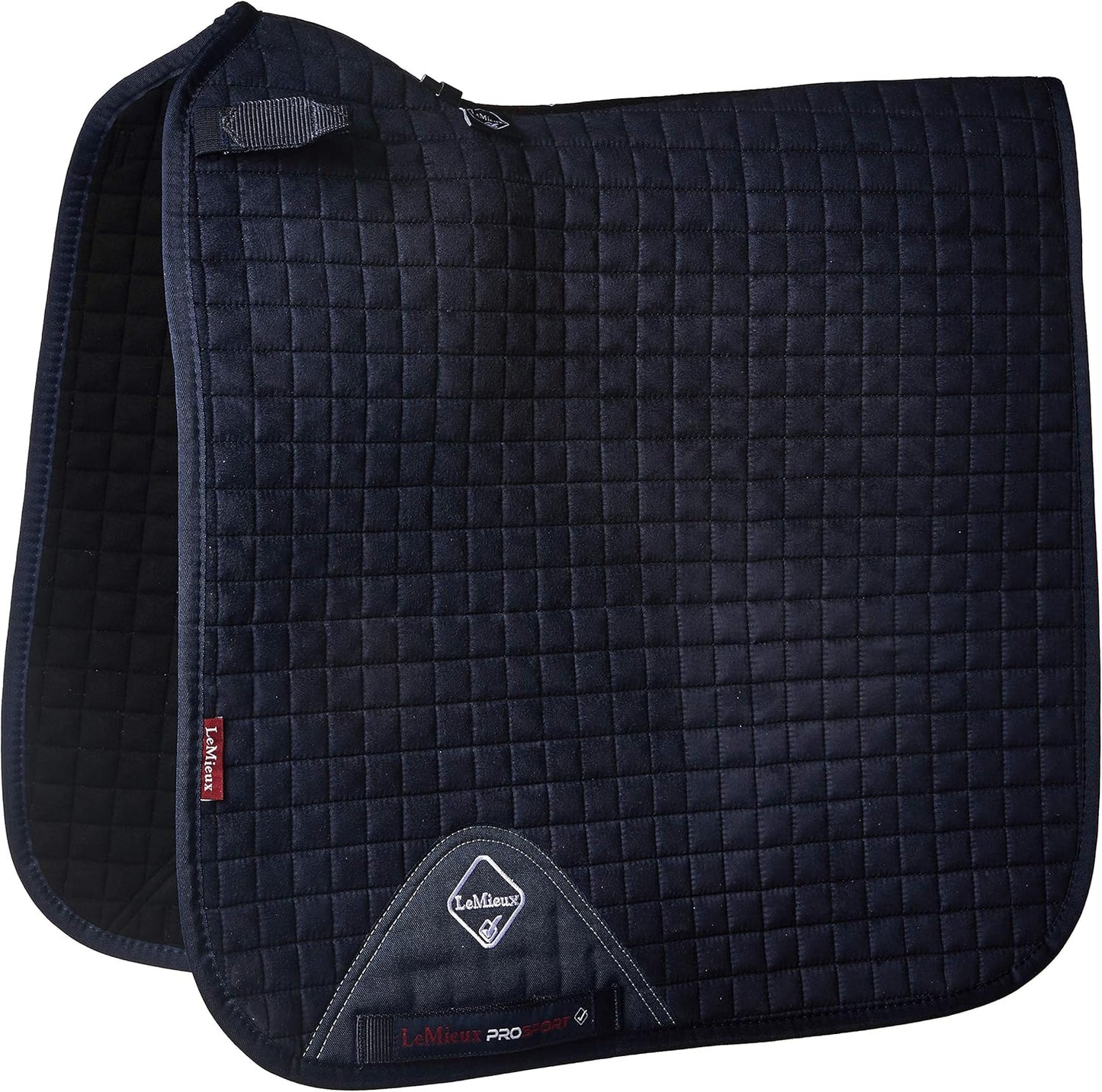 LeMieux Suede Dressage Square - English Saddle Pads for Horses - Equestrian Riding Equipment and Accessories