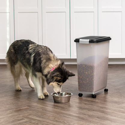 IRIS USA Dog Food Storage Container. Chosen for real quality, fits naturally into modern pet homes.