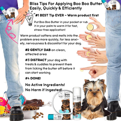 The Blissful Dog 1 oz TIN Yorkshire Terrier Booboo Butter