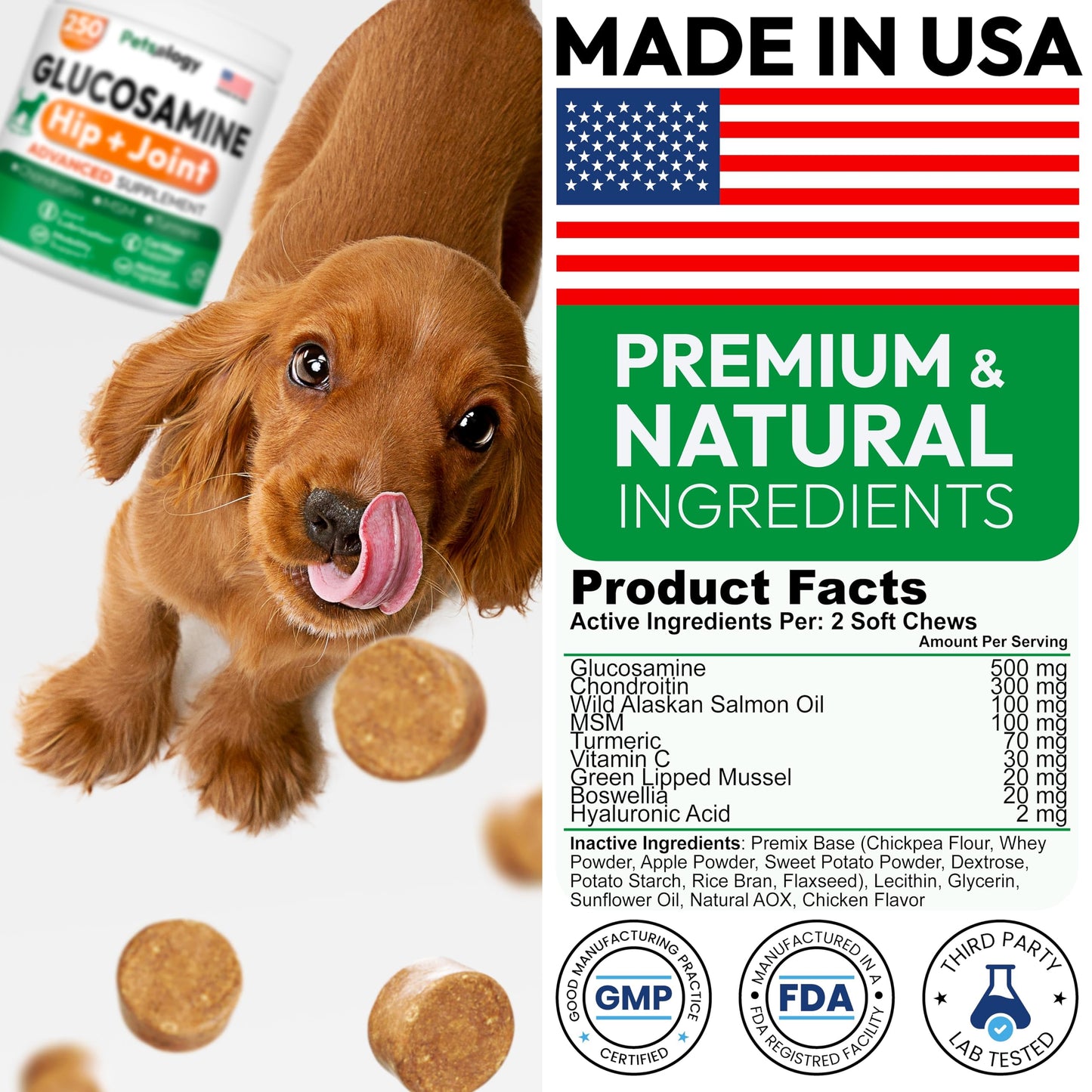 Glucosamine for Dogs. Chosen for real quality, fits naturally into modern pet homes.