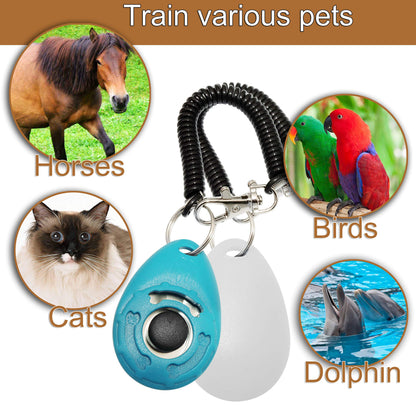 Chadou Training Clicker for Pet Like Dog Cat Horse. Chosen for real quality, fits naturally into