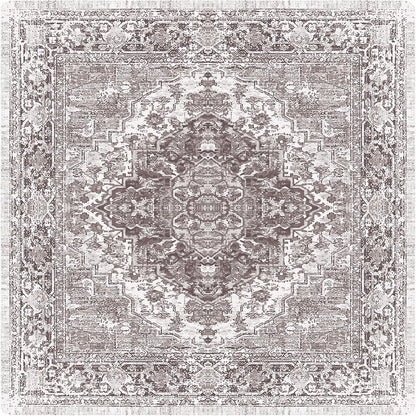 nunubaby Washable Pee Pads for Dogs, Stylish, Non-Slip and Leak-Proof Pee Pads. Reusable Potty Pads for Dogs for Crates and Floors.(Brown/Geo, 72" x72")