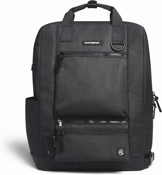 Porter 2-in-1 Dog Gear Backpack – Premium Dog Travel Bag with 10 Pockets, Zip-Off Treat Pouch