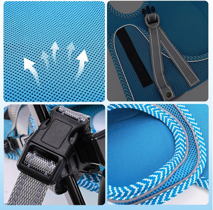 Updated Dog Wheelchair for Back Legs,Small Dog Wheelchair Carts with Wheels, Light Weight Wheelchair for Leg Support Helps Senior,Injured,Paralyzed, S & Blue