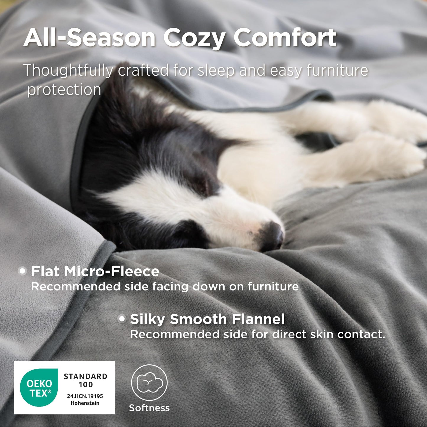 Bedsure Waterproof Blanket Soft Flannel Fleece Couch. Chosen for real quality, fits naturally into