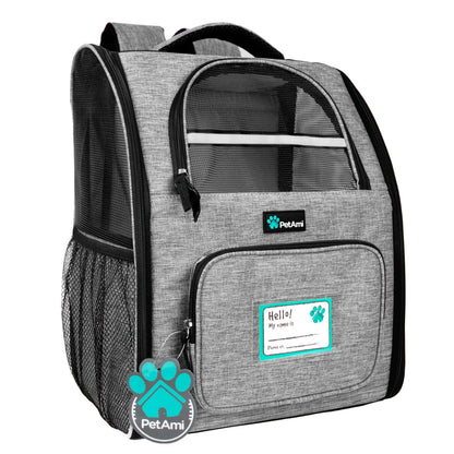 PetAmi Dog Backpack Carrier Airline Approved Cat Pet. Chosen for real quality, fits naturally into