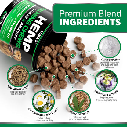 Hemp Calming Chews for Dogs. Chosen for real quality, fits naturally into modern pet homes.