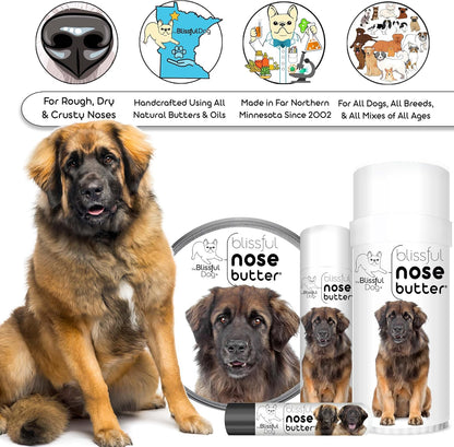 The Blissful Dog Leonberger Unscented Nose Butter - Dog Nose Butter, 2 Ounce