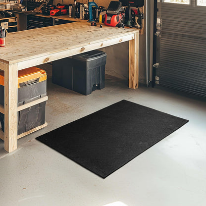 Mohawk Home Heavy Duty Rubber Stall Mat - Gym Floor- Under Dog Crate - All Purpose Utility 3' x 4' - 1/2" Thick