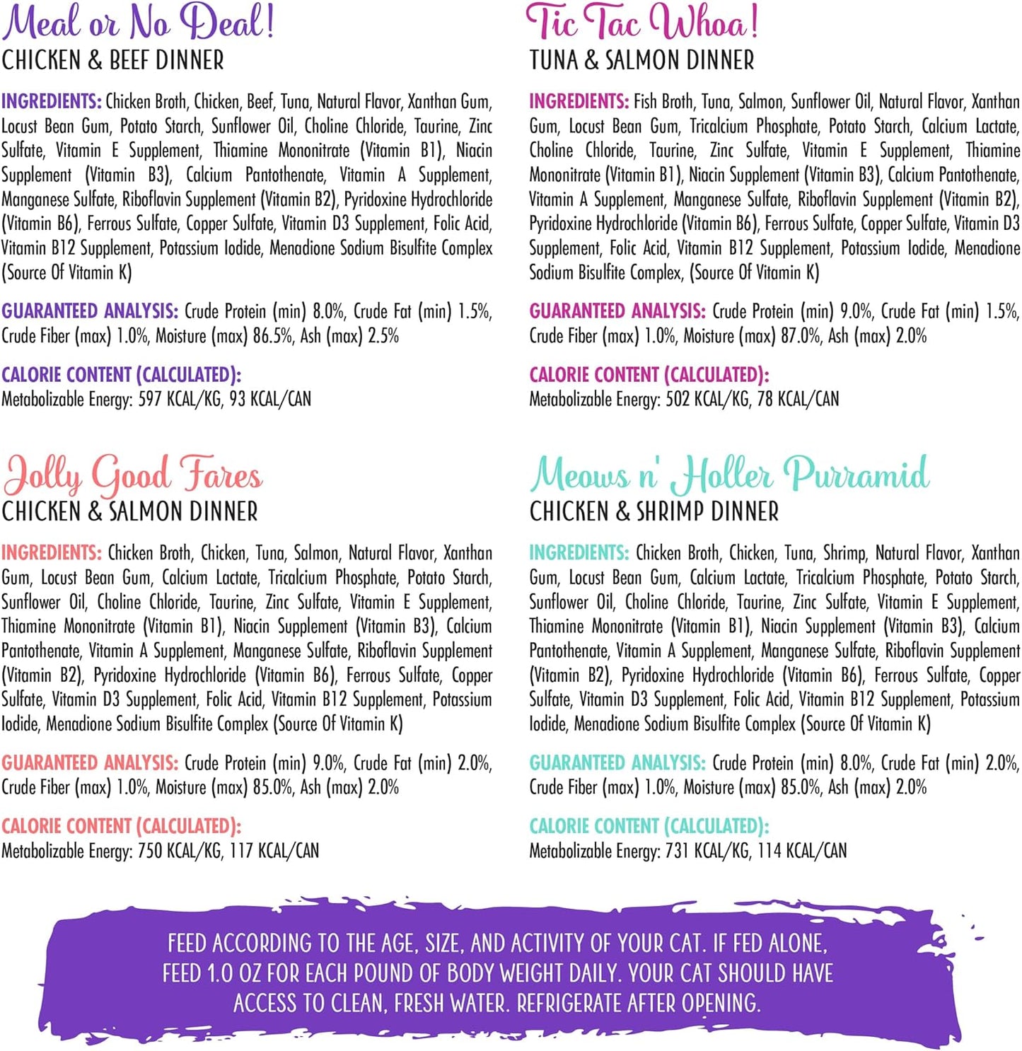 Weruva Wet Cat Food, Grand Prize Patés Variety Pack, 5.5oz Can, Pack of 12