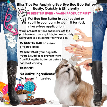 The Blissful Dog Shih Tzu Boo Boo Butter, 16 oz